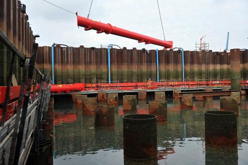 Ipswich Tidal Barrier Temporary Works