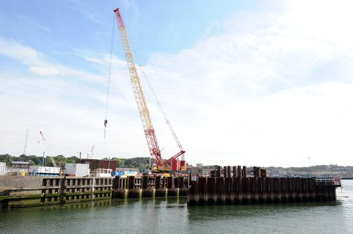 Ipswich Tidal Barrier crane